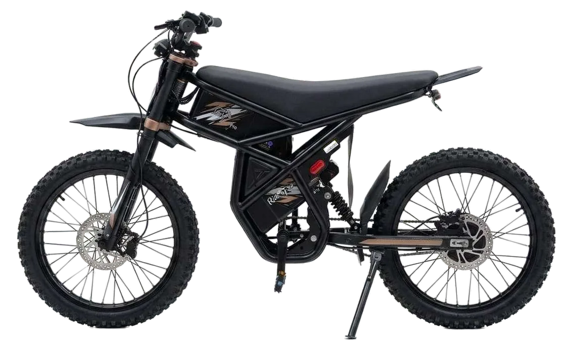 MOVRA GT73PRO, moto elétrica 3000 W, vista lateral, recortada sem fundo