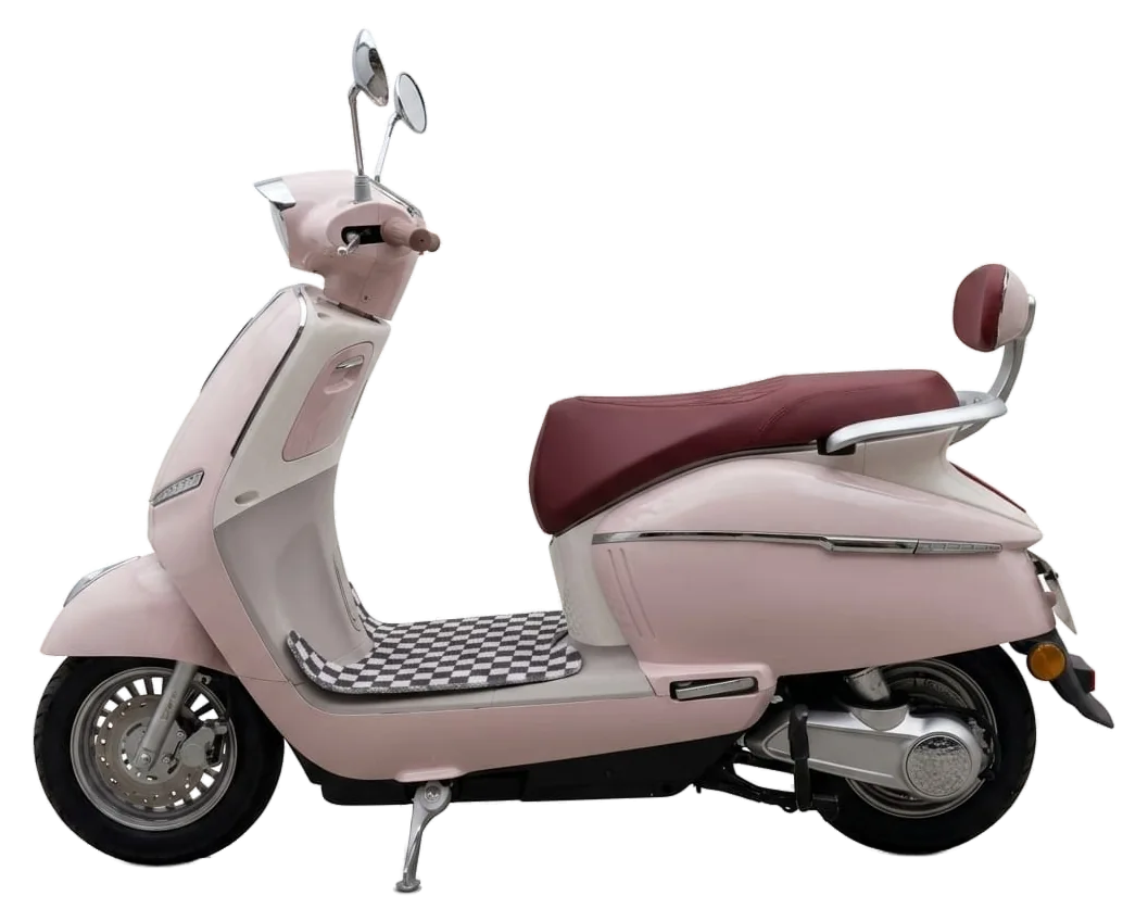 MOVRA T3AG, moto elétrica 1000 W, vista em três quartos, recortada sem fundo
