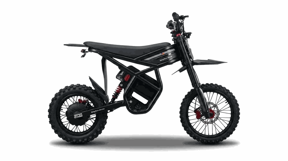 MOVRA GT54PRO, moto elétrica 3000 W, vista lateral em estúdio