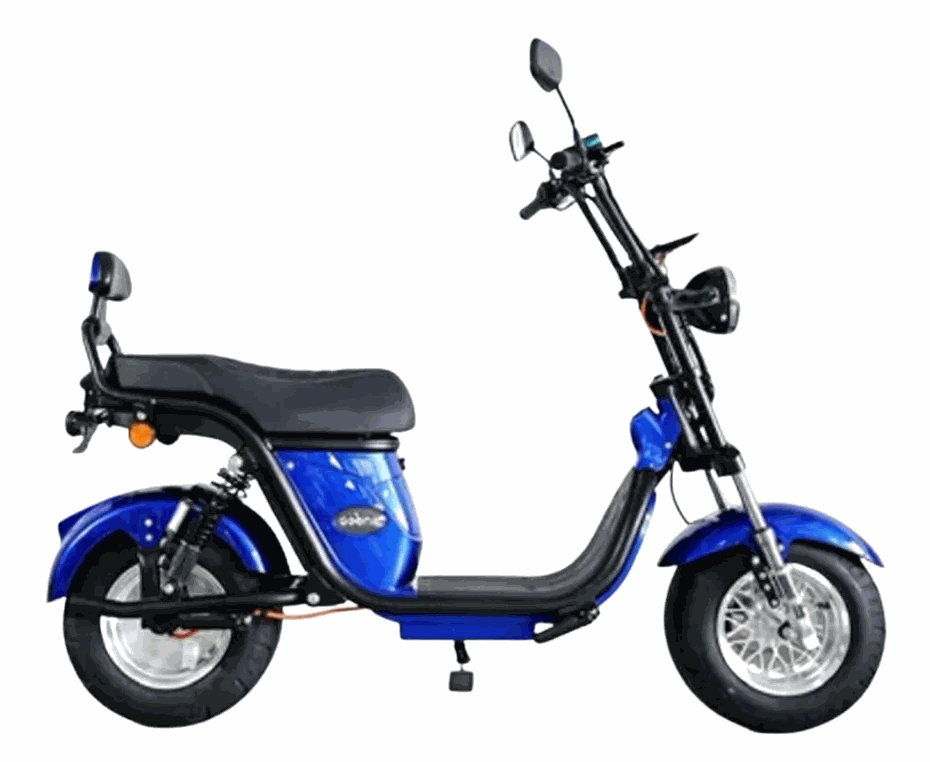 MOVRA HL06, moto elétrica 1000 W, vista em três quartos em estúdio