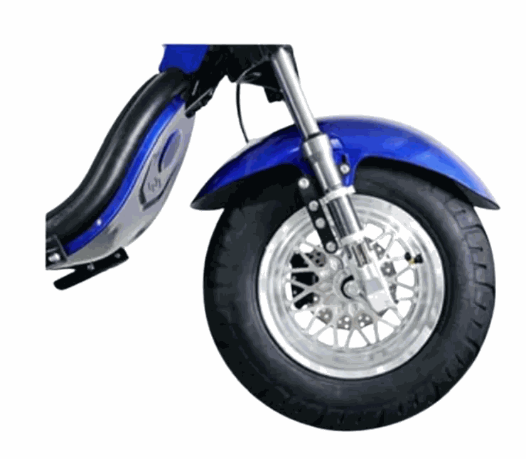 MOVRA HL06, moto elétrica 1000 W, vista em três quartos em estúdio