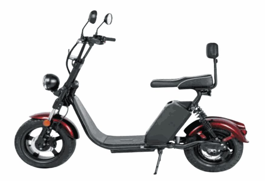 MOVRA HL3 O.C, moto elétrica 1000 W, vista lateral em estúdio